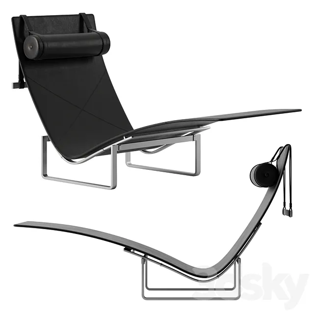 PK24 chaise longue by Fritz Hansen 3DSMax File