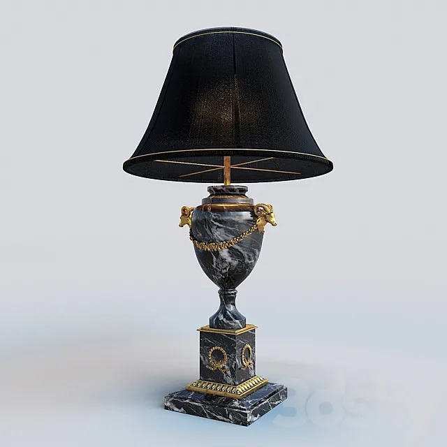 Place lamp 3DS Max Model