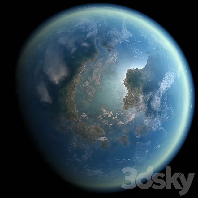 Planet 3DSMax File