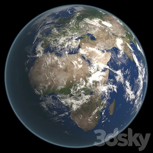 Planet Earth 3DSMax File