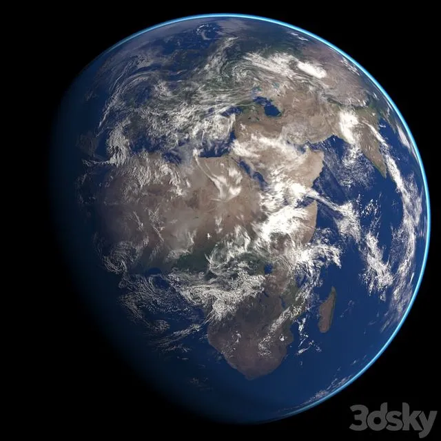 Planet Earth 3dsMax Model