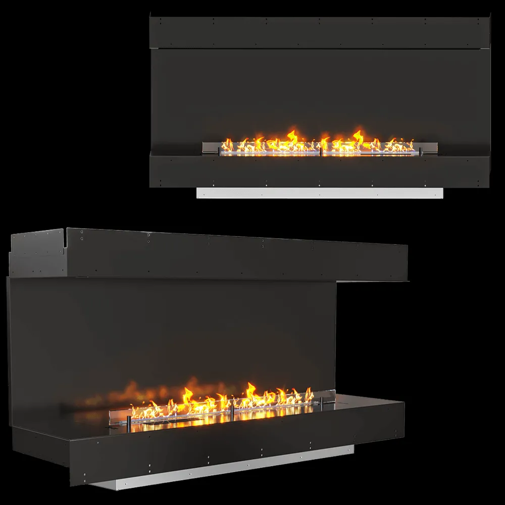 Planika – Fireplace FLA3 1500 3ds Max