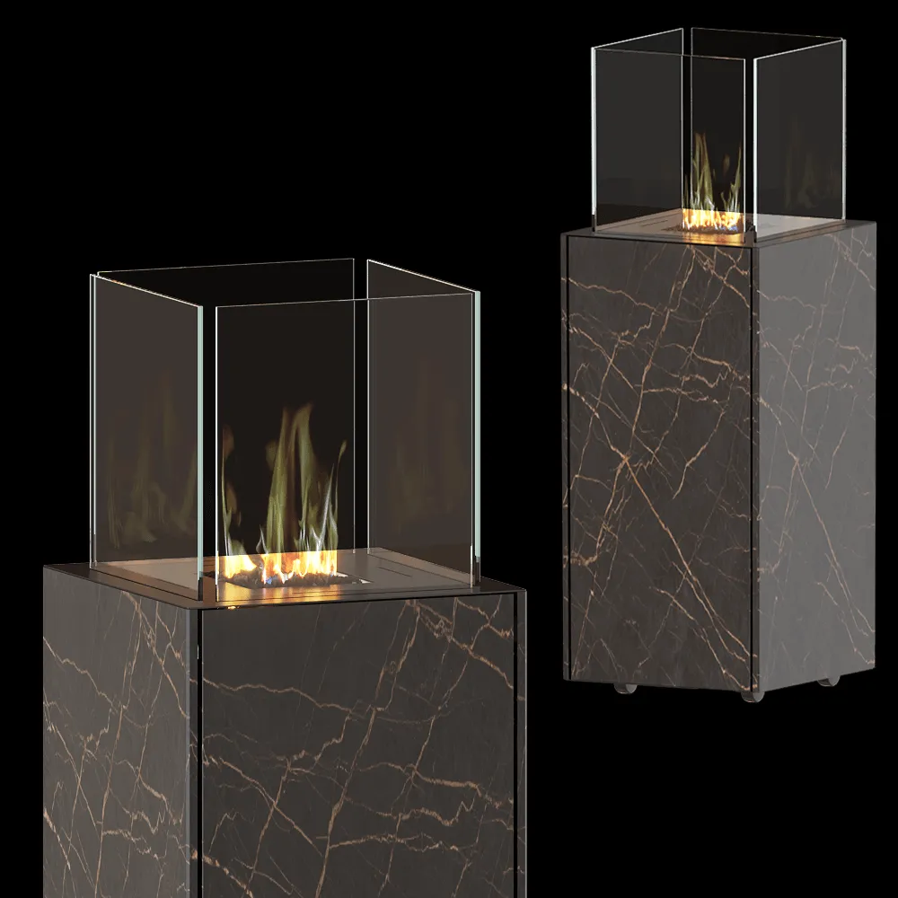 Planika – Fireplace Porto Gris 3ds Max