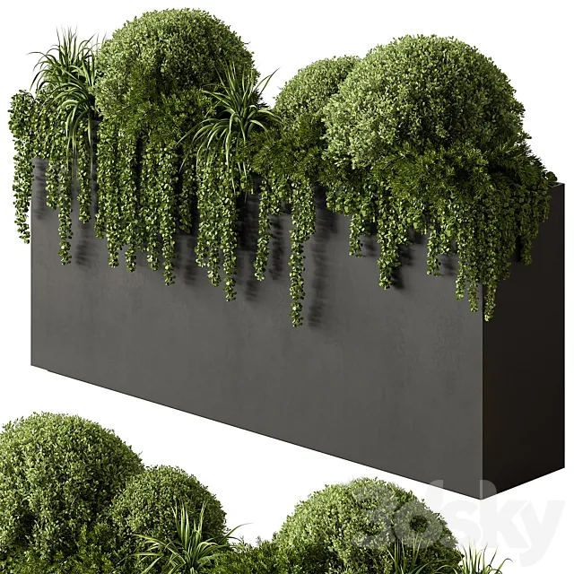 Plant Box – Outdoor Plants 603 3ds Max