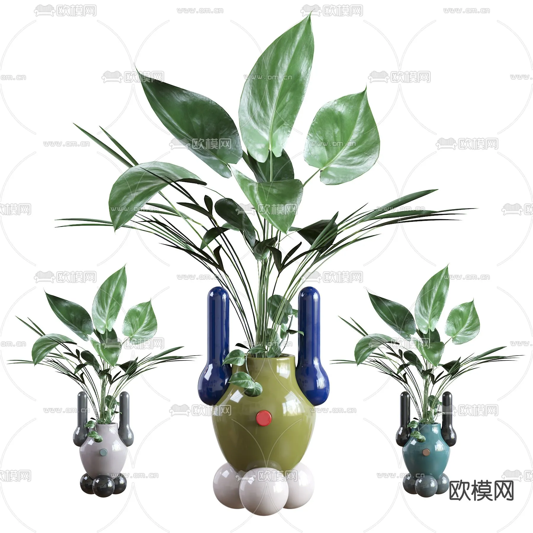 Plant – CORONA – 3D MODEL – 455