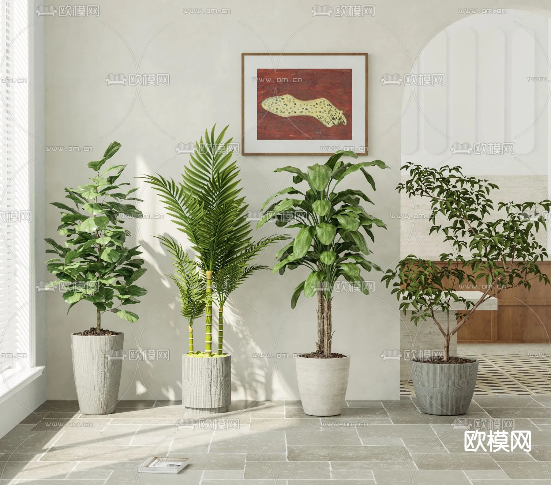 Plant – CORONA – 3D MODEL – 499