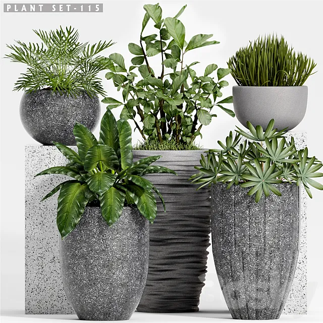 Plant set-115 3ds Max