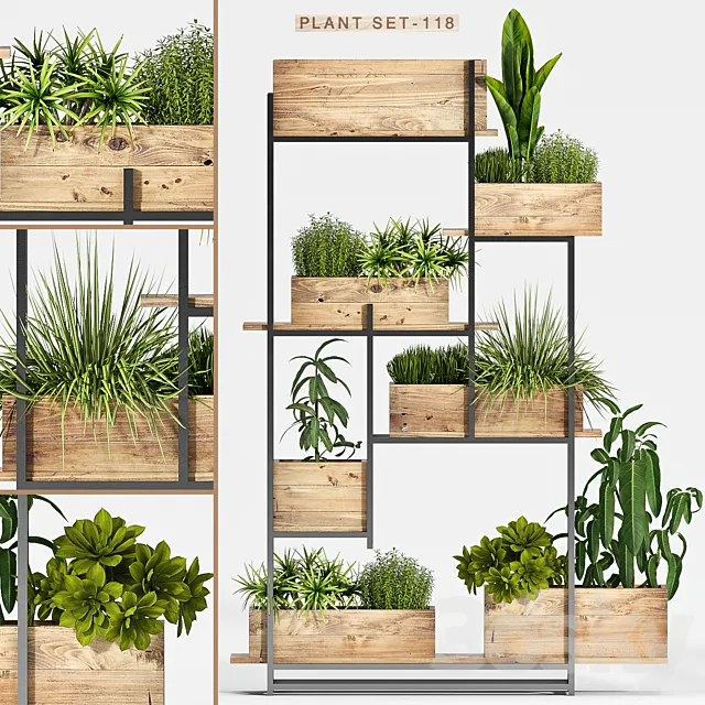 Plant set-118 3DSMax File