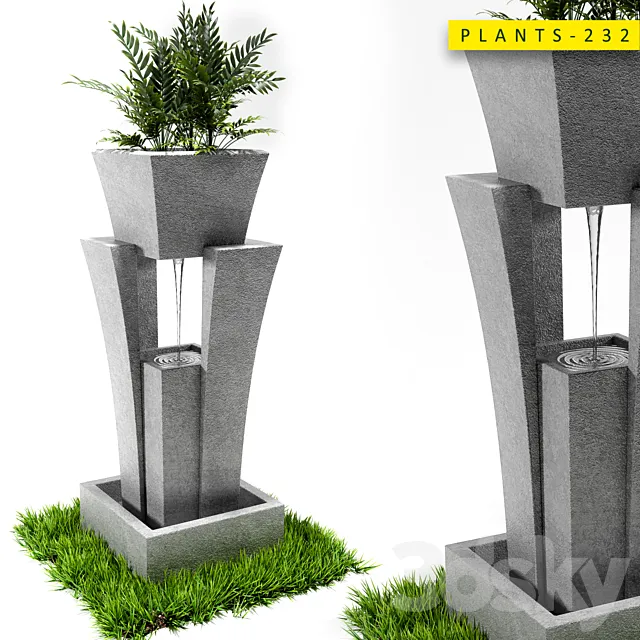 plants 232 3DSMax File