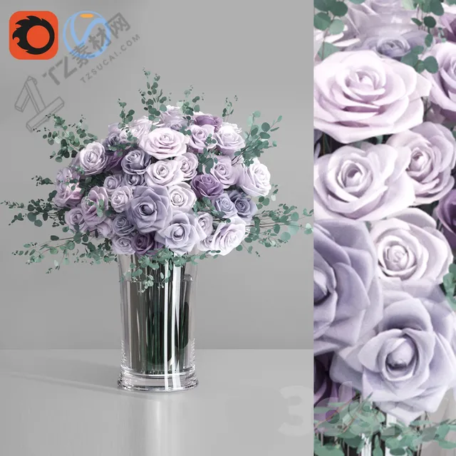 PLANTS – BOUQUET – 3D MODELS – 3DS MAX – FREE DOWNLOAD – 16482