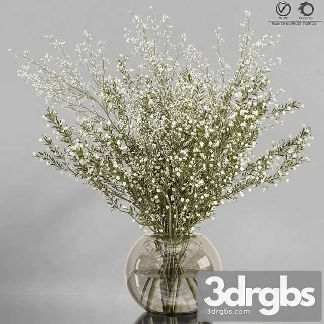 Plants Bouquet Vase 16