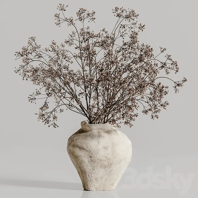 plants bouquet vase 41 3ds Max