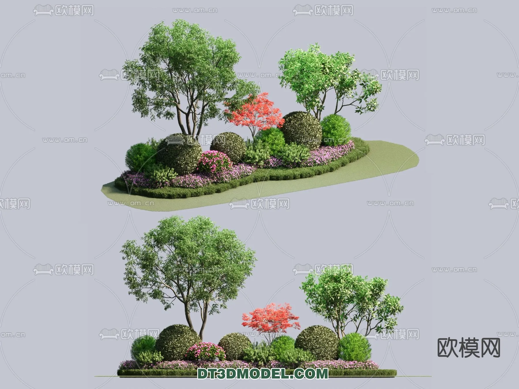 PLANTS – BUSH – CORONA – 3D MODEL – 396