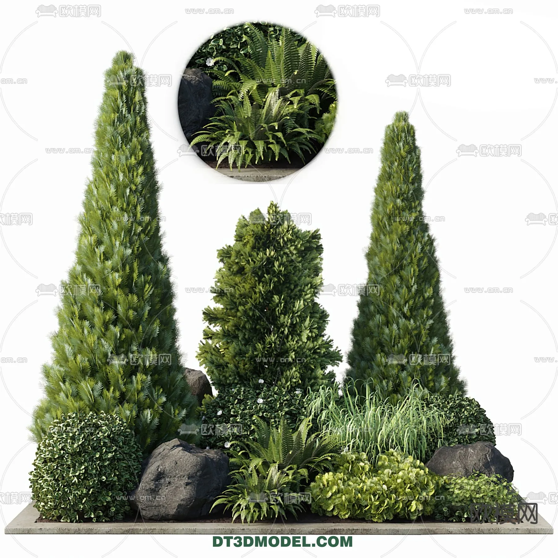 PLANTS – BUSH – VRAY / CORONA – 3D MODEL – 271