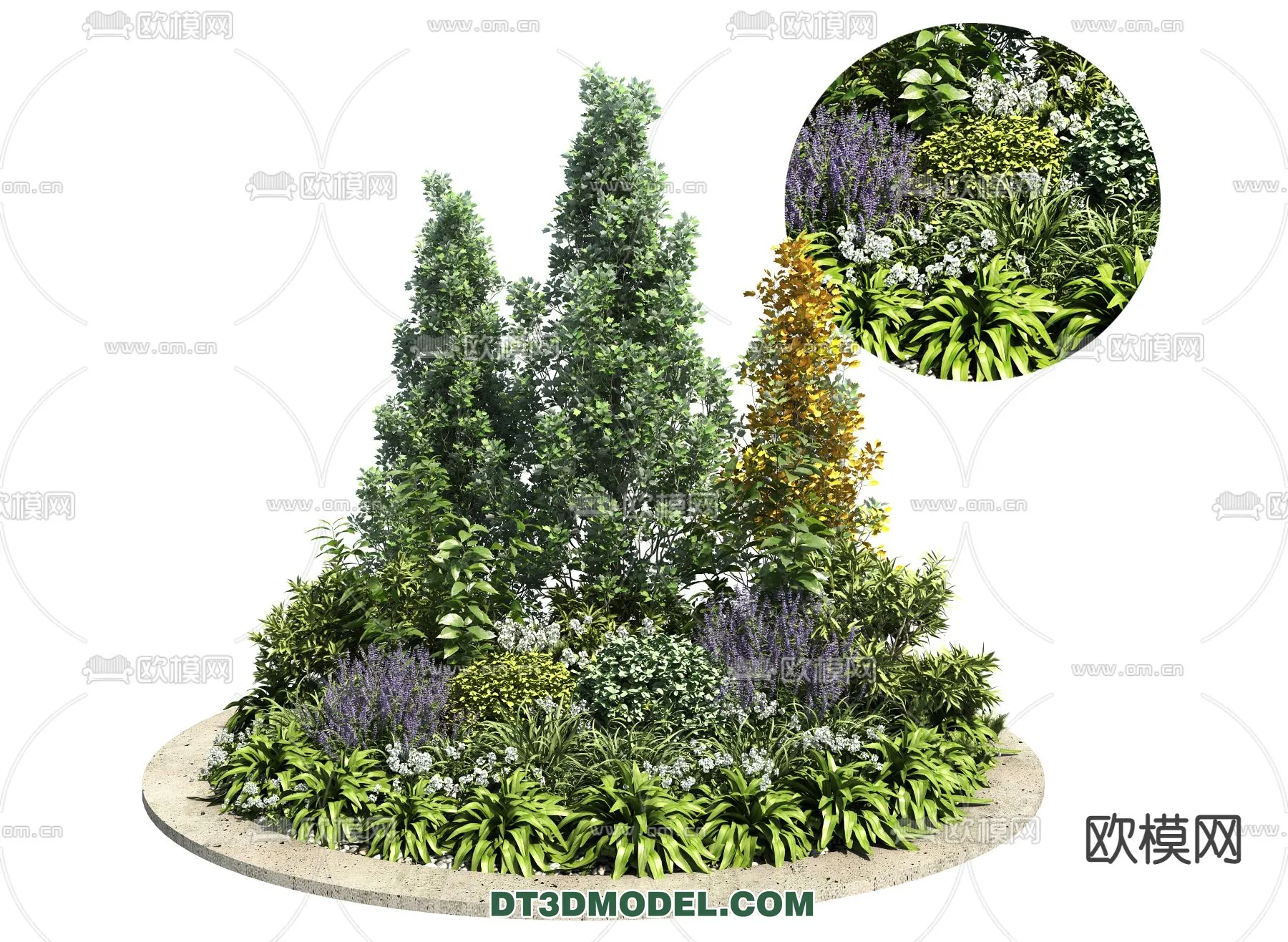 PLANTS – BUSH – VRAY / CORONA – 3D MODEL – 292