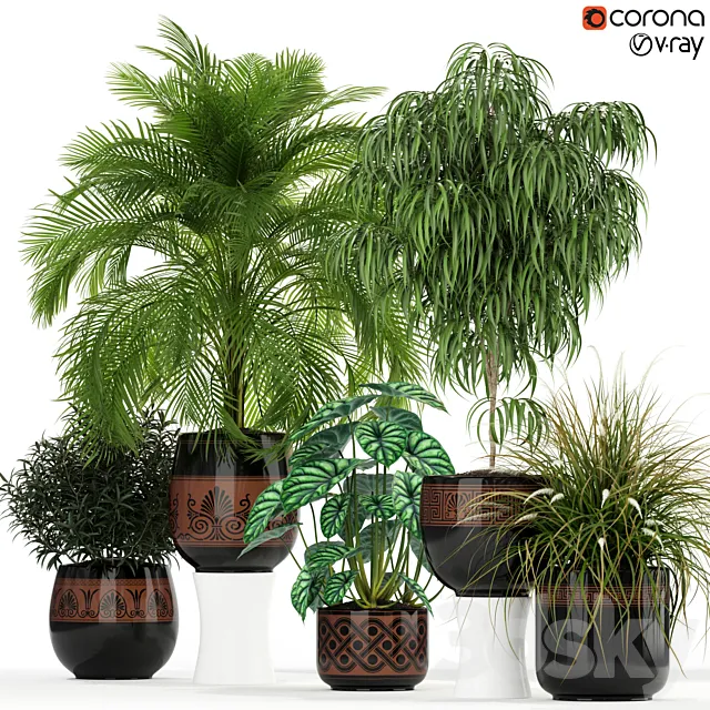 Plants collection 182 3DSMax File