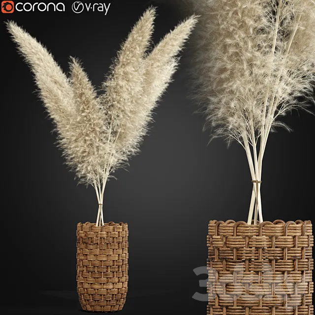 Plants collection 337 3dsMax Model