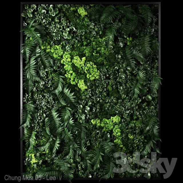 PLANTS – FITOWALL – 3D MODELS – 3DS MAX – FREE DOWNLOAD – 16548