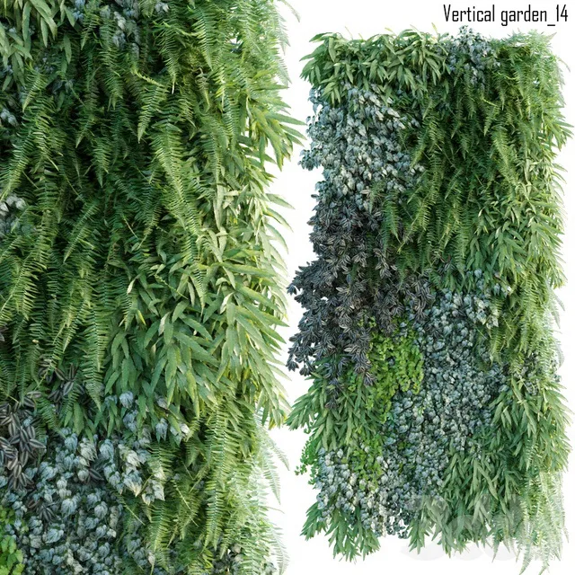 PLANTS – FITOWALL – 3D MODELS – 3DS MAX – FREE DOWNLOAD – 16567