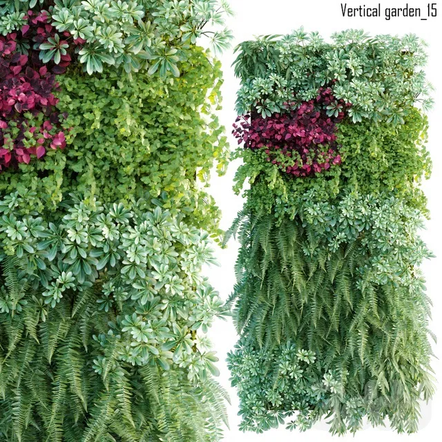 PLANTS – FITOWALL – 3D MODELS – 3DS MAX – FREE DOWNLOAD – 16568