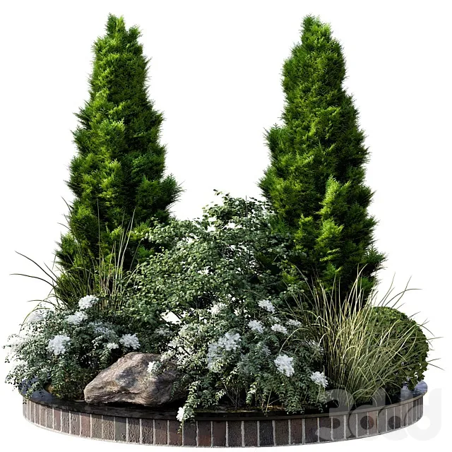 PLANTS – OUTDOOR – 3D MODELS – 3DS MAX – FREE DOWNLOAD – 17228