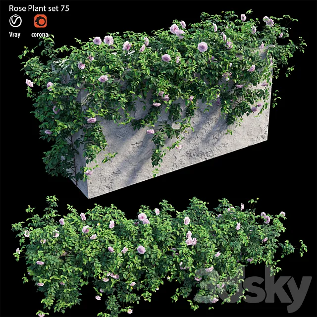 PLANTS – OUTDOOR – 3D MODELS – 3DS MAX – FREE DOWNLOAD – 17233