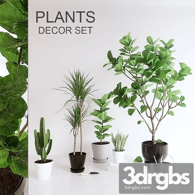 Plants set (vray ggx, corona pbr)