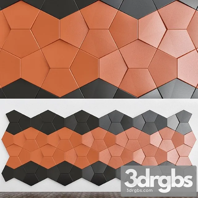 Plaster 3d panels alivio nexus series 3dsmax Download