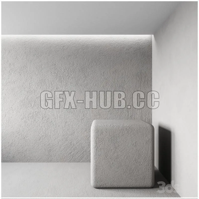 Plaster 3dsMax Model