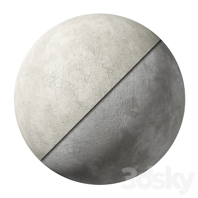 Plaster Material 107 3dsMax Model