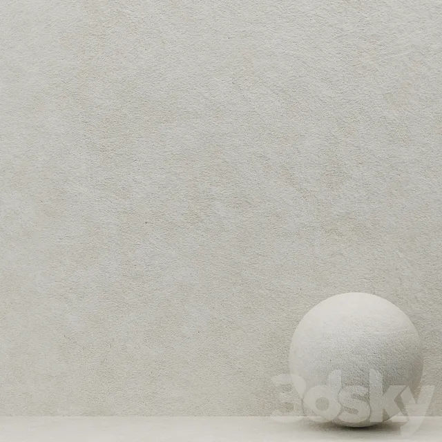 Plaster material 3ds Max