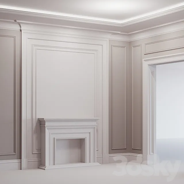 Plaster stucco 3DS Max Model