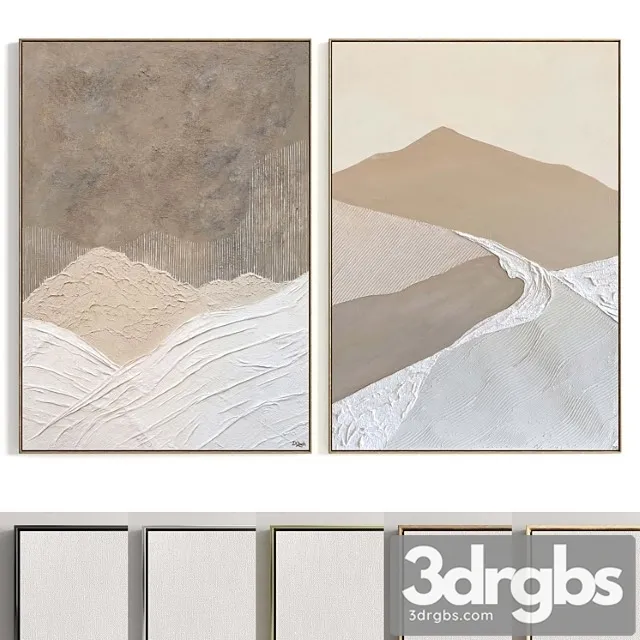 Plaster Two Photo Frames T 360 3dsmax Download
