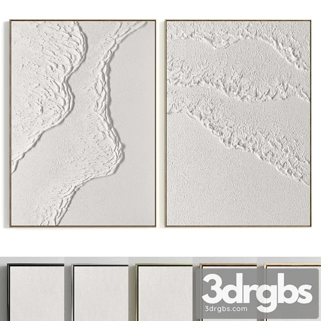 Plaster Two Photo Frames T 455 3dsmax Download