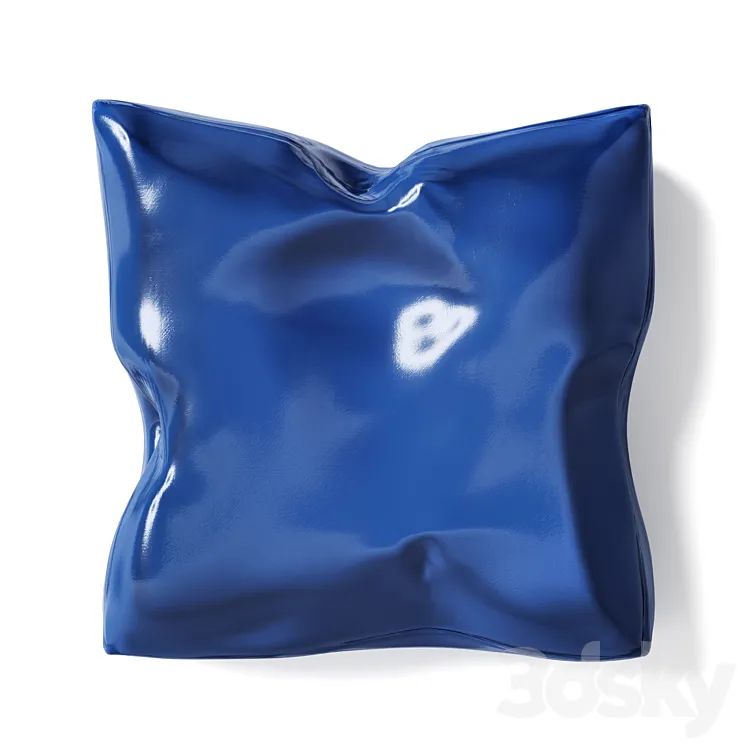 Plastic wall panel pillow 3DS Max