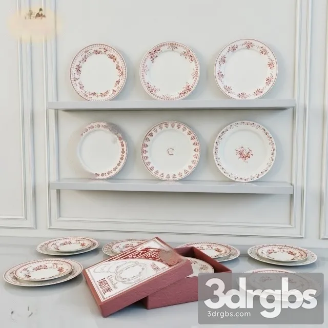 Plate Set 002 3dsmax Download