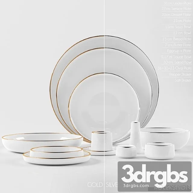 Plate set