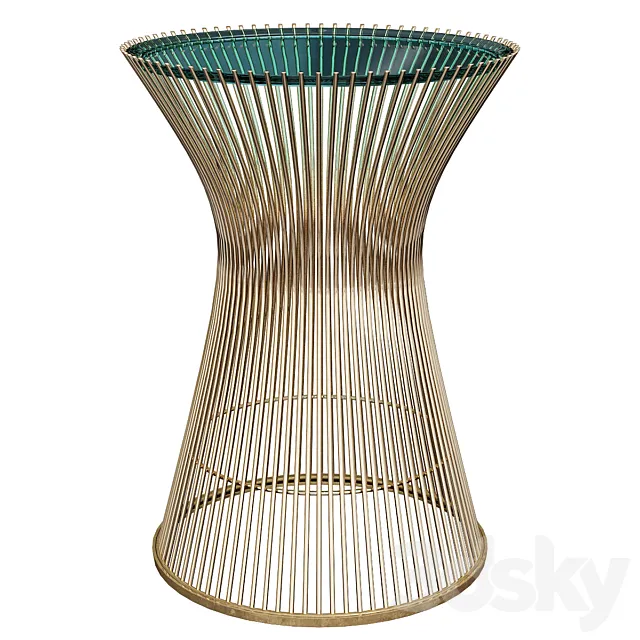 Platner gold knoll beistelltisch ? 011 3DSMax File