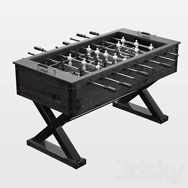 Playcraft Wolf Creek Foosball Table 3ds Max