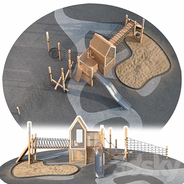 Playground 3DS Max Model