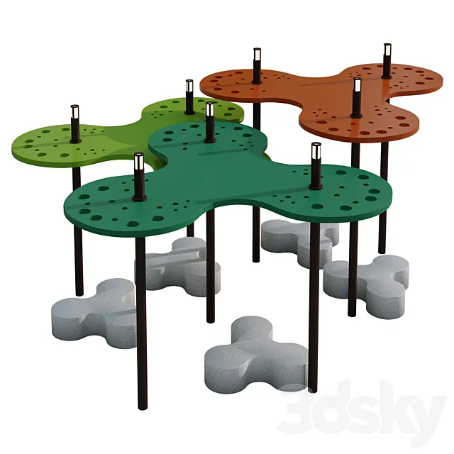 Playground canopy 3ds Max