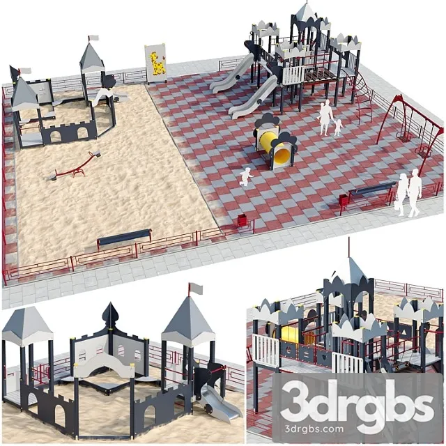 Playground childrens town 3dsmax Download