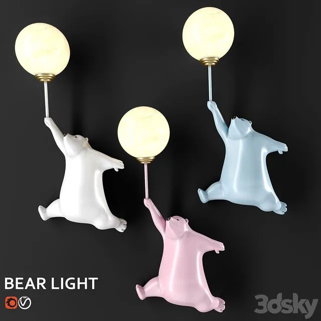 Playlighting BEAR LIGHT 3dsMax Model
