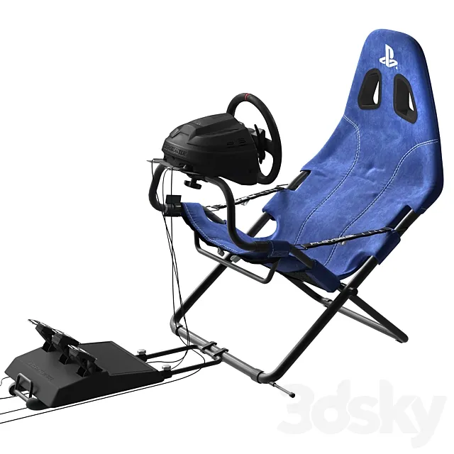 Playseat Thrustmaster T300 3ds Max