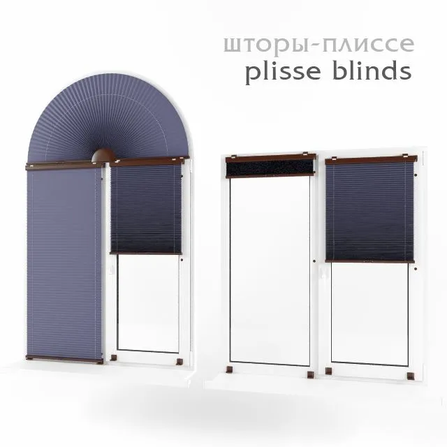 Pleated blinds 3dsMax Model