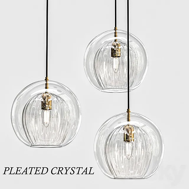 Pleated_Crystal 3ds Max