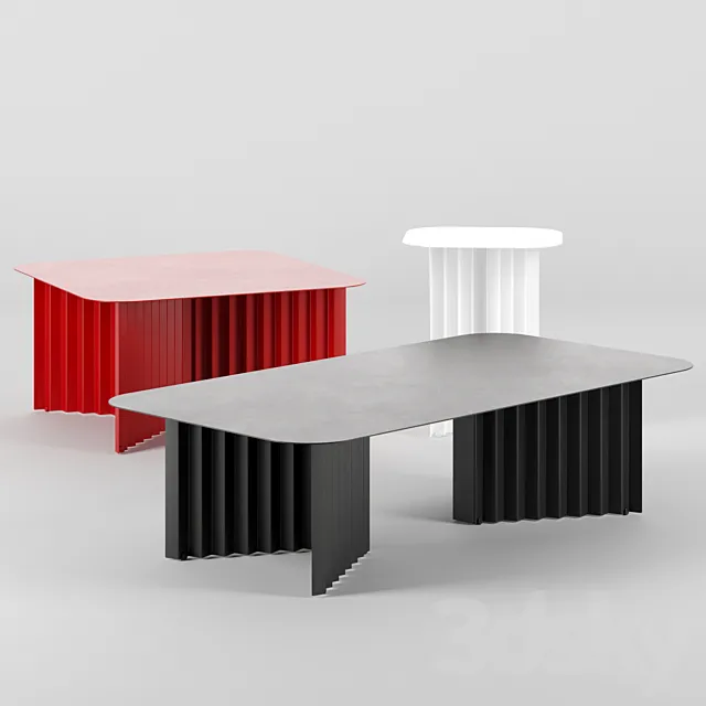 Plec tables by RS barcelona 3DSMax File
