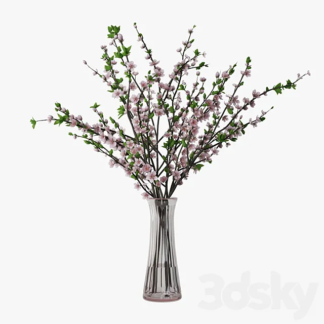 Plum blossom 02 3DS Max Model