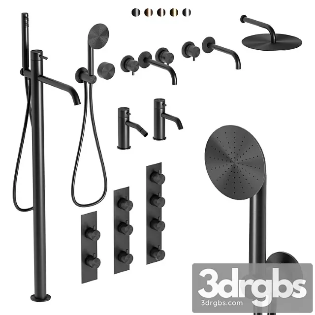 Plumbing mixers quadro set 2