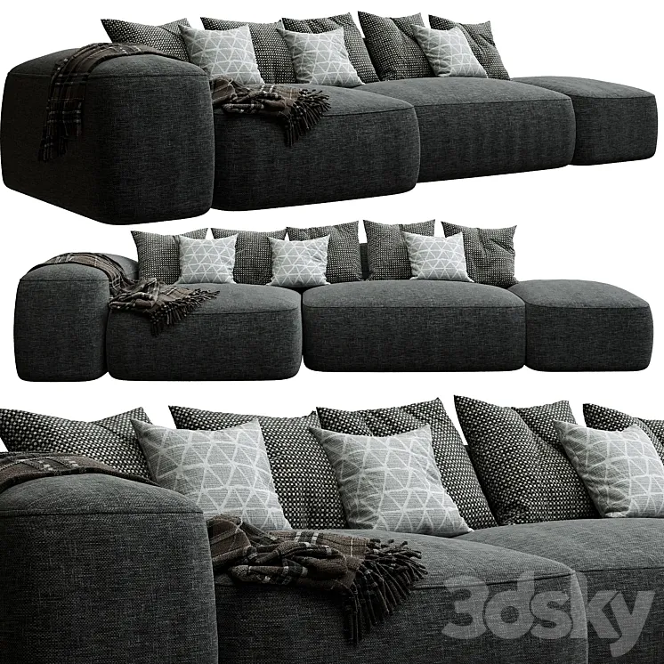 Plus Sofa by Lapalma 3DS Max